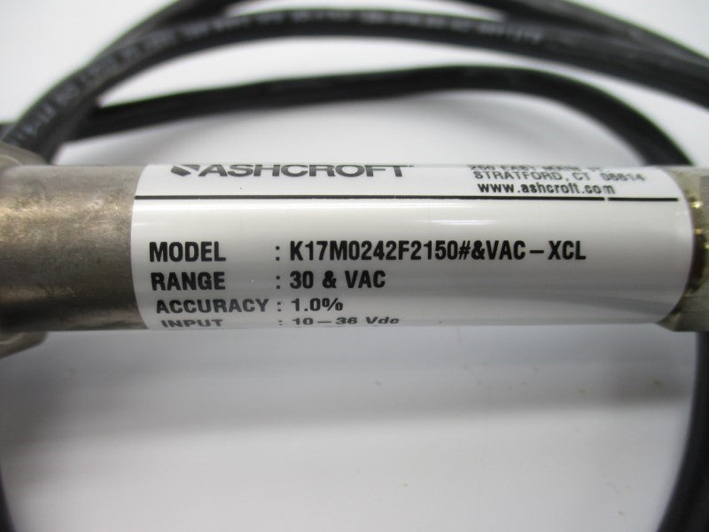 ASHCROFT K17M0242F2150#&VAC-XCL 30VAC UNMP