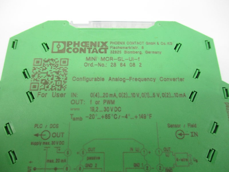 PHOENIX CONTACT MINIMCR-SL-UI-F 2864082 10V NSNP