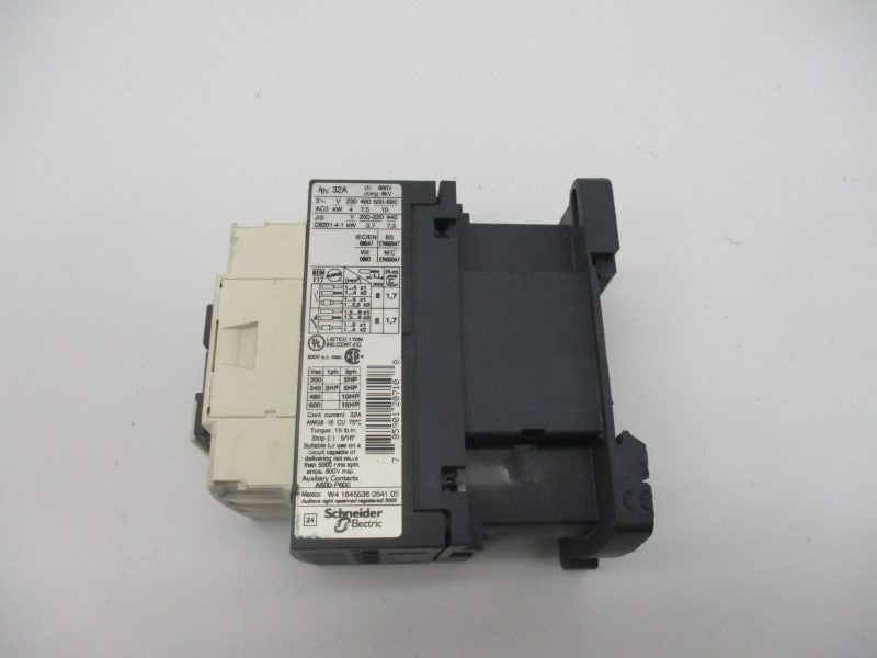 TELEMECANIQUE LC1D18G7 120V 32A (AS PICTURED) NSNP
