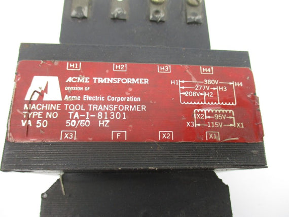 ACME TRANSFORMER TA-1-81301 380V UNMP