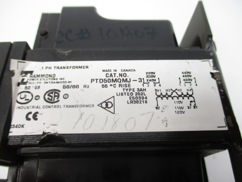 HAMMOND PTD50MQMJ-3 240-480V UNMP