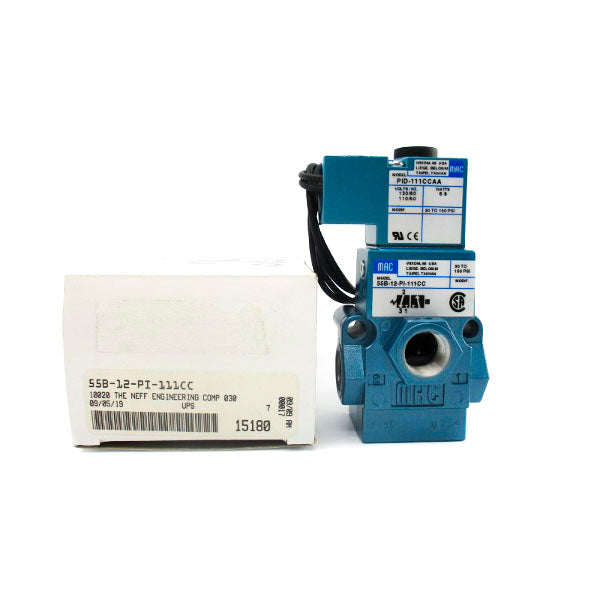 MAC 55B-12-PI-111CC 110/120V 30-150PSI NSMP