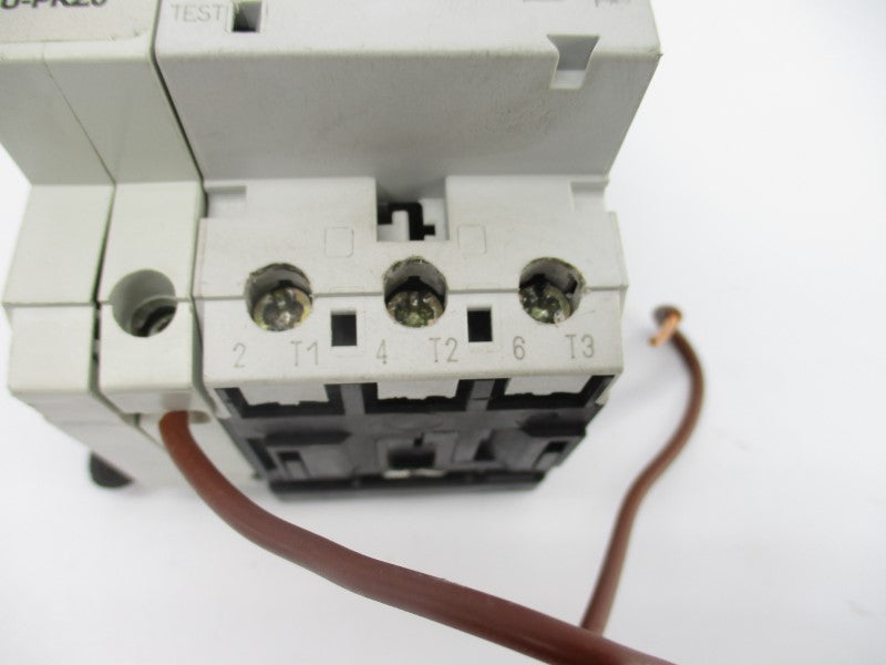 KLOCKNER MEOLLER PKZM0-10 W/ U-PKZ0 277VAC 6.3-8A UNMP