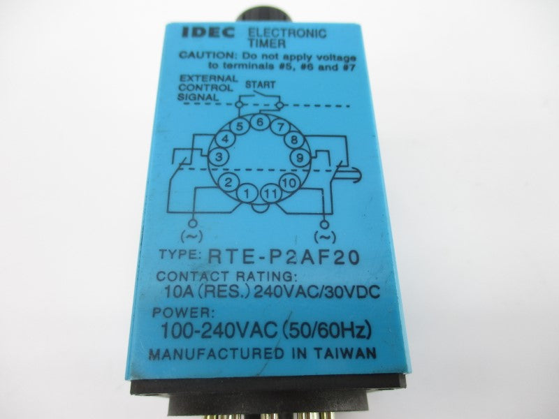IDEC RTE-P2AF20 100-240VAC 10A UNMP