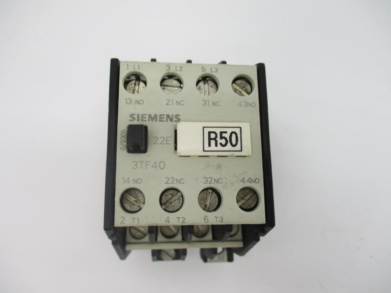 SIEMENS 3TF4022-0A 600VAC 9A UNMP