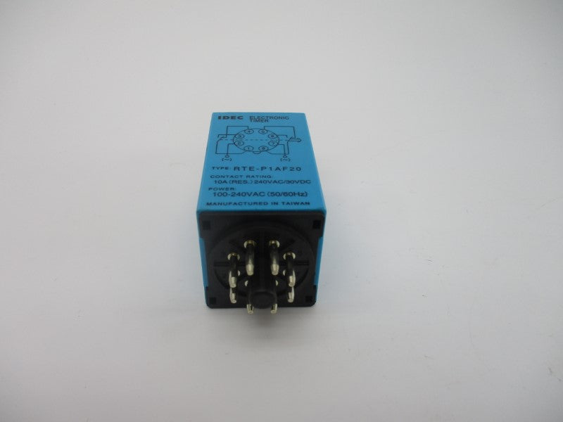 IDEC RTE-P1AF20 100-240VAC 10A 0-3S NSNP