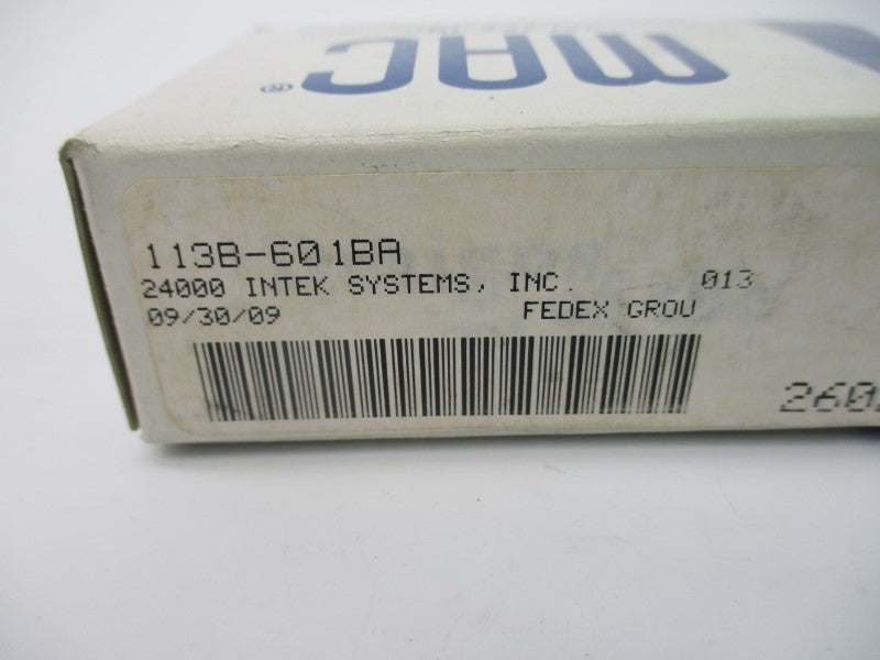 MAC 113B-601BAAA 12VDC 150PSI NSMP