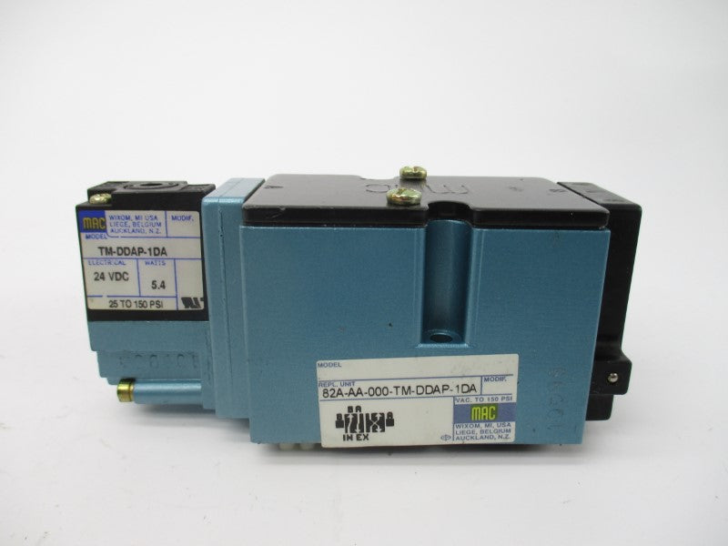 MAC 82A-AA-000-TM-DDAP-1DA 24VDC 25-150PSI NSMP