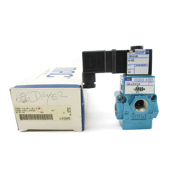 MAC 55B-12-PI-611JB 24VDC 150PSI NSMP