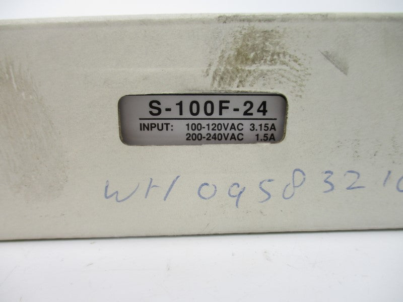 MEANWELL S-100F-24 100-240VAC 3.15A NSMP
