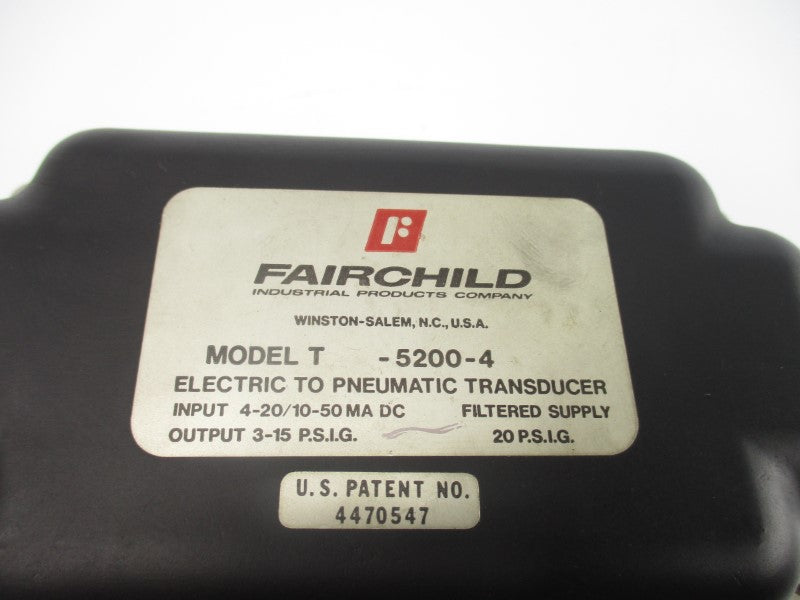 FAIRCHILD T-5200-4 20PSI NSNP