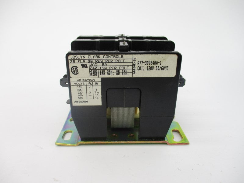 JOSLYN CLARK DP3C253-120 A77-309040A-1 120V 30A NSMP