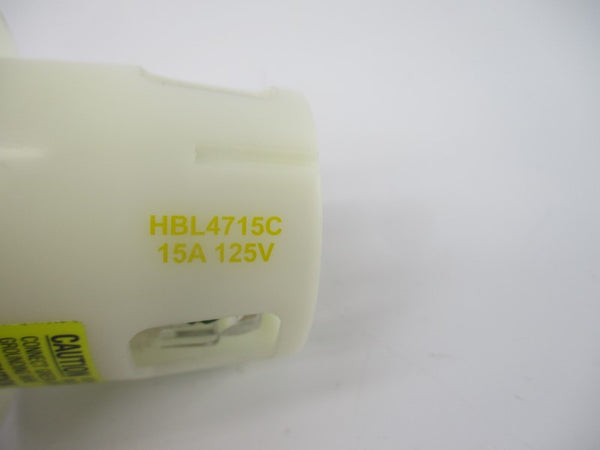 HUBBELL HBL4715C 125V 15A NSNP