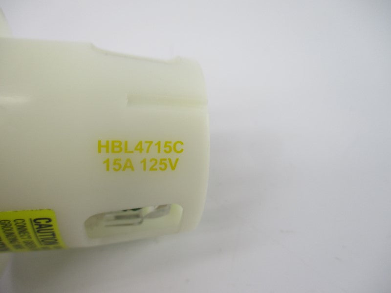 HUBBELL HBL4715C 125V 15A NSNP