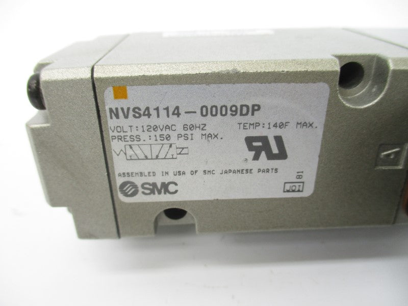 SMC NVS4114-0009DP 120VAC 150PSI NSNP