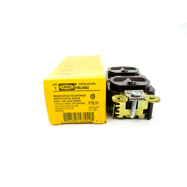 HUBBELL HBL5662 250V 15A NSMP