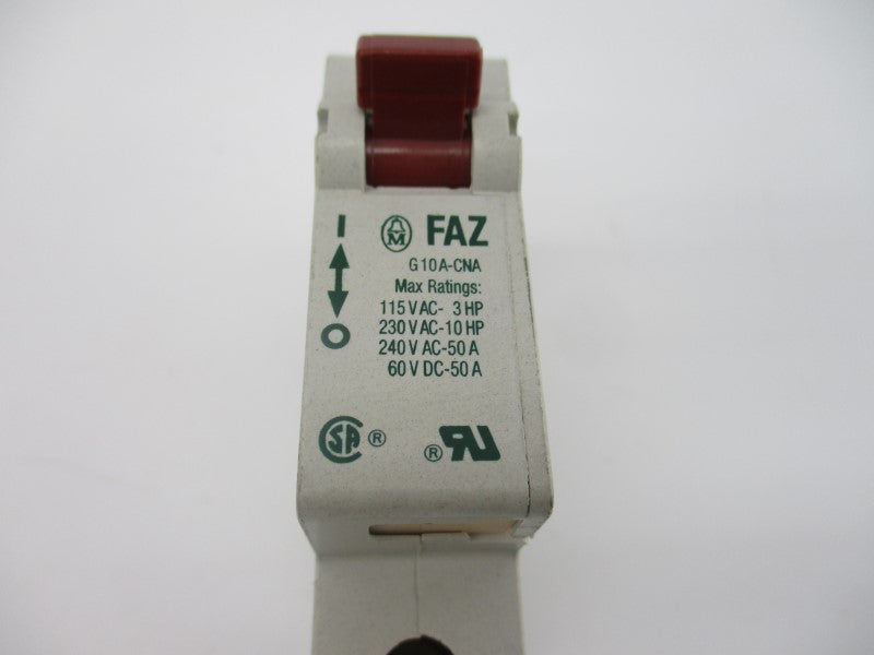 KLOCKNER MOELLER FAZG10A-CNA 240VAC 50A NSNP