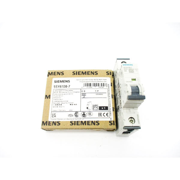 SIEMENS 5SY6108-7 230/400V 8A NSMP