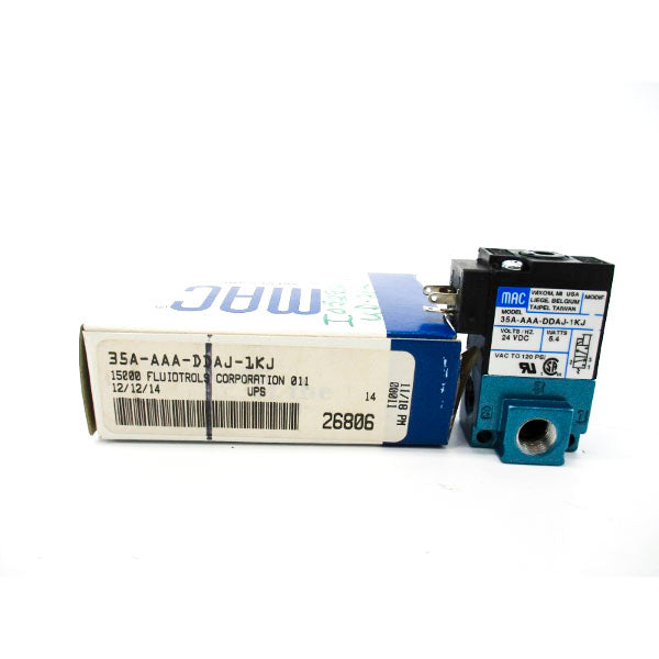 MAC 35A-AAA-DDAJ-1KJ 24VDC 120PSI NSNP