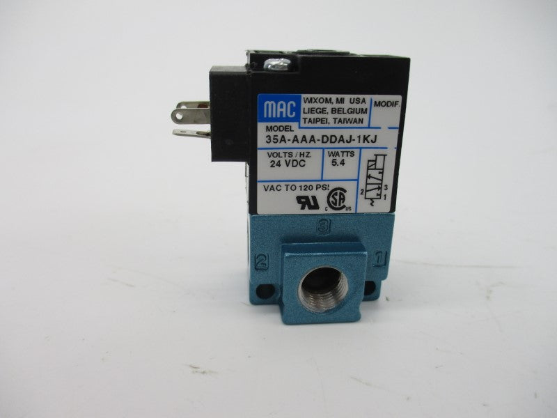 MAC 35A-AAA-DDAJ-1KJ 24VDC 120PSI NSNP