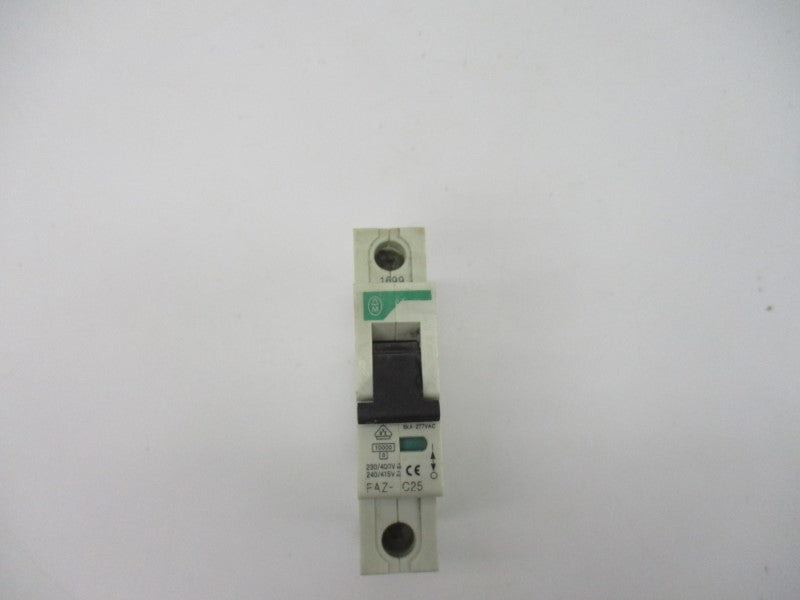 KLOCKNER MOELLER FAZ-C25 240/415VAC 25A NSNP
