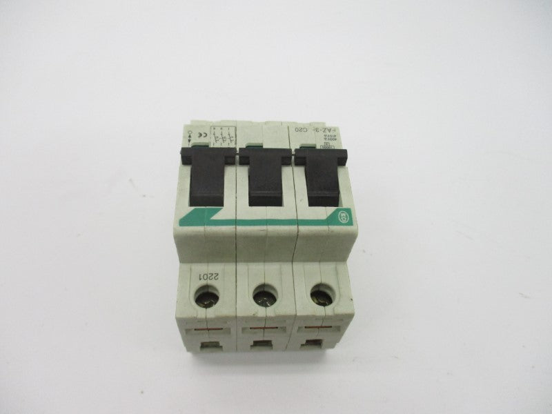 KLOCKNER MOELLER FAZ-3-C20 415VAC 20A NSNP