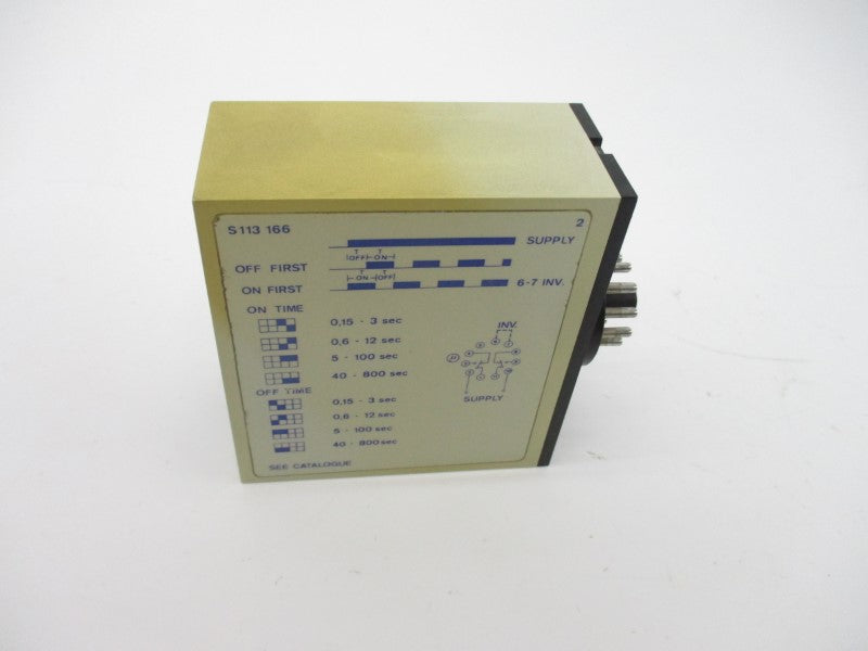 ELECTROMATIC S113166120 100-140VAC 5-100 UNMP