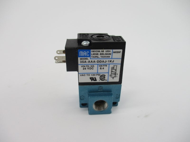 MAC 35A-AAA-DDAJ-1KJ 24VDC 120PSI NSMP