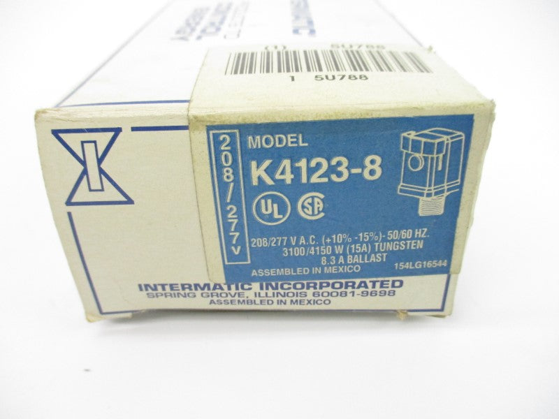 INTERMATIC K4123-8 208/277VAC 8.3A NSMP