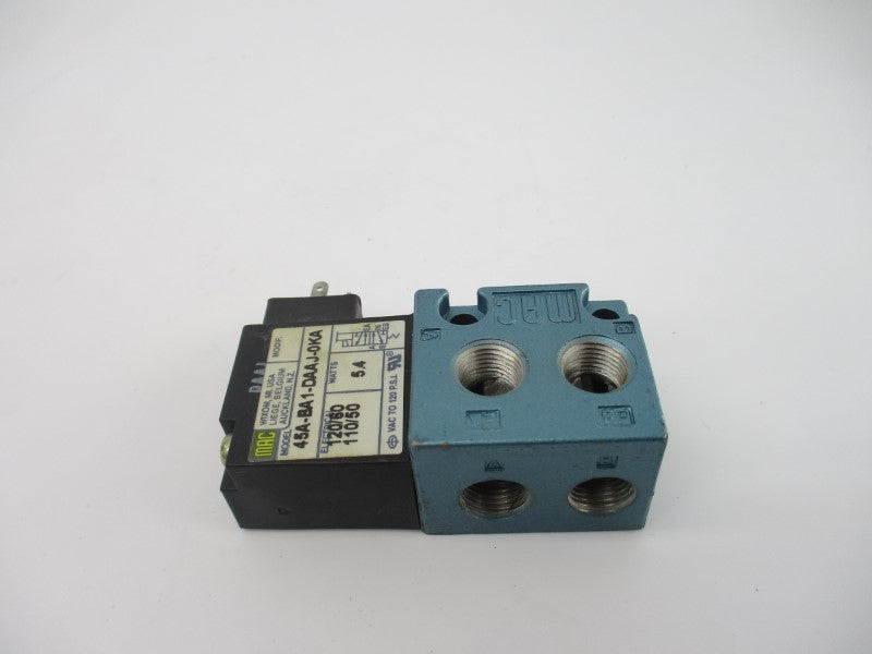 MAC 45A-BA1-DAAJ-0KA 110/120V 120PSI (AS PICTURED) NSMP