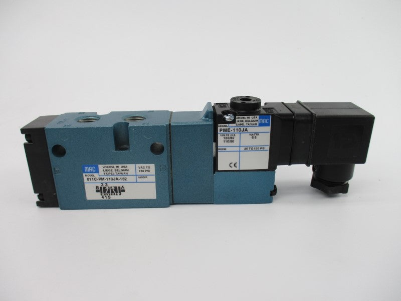 MAC 811C-PM-110JA-152 110/120V 25-150PSI NSMP