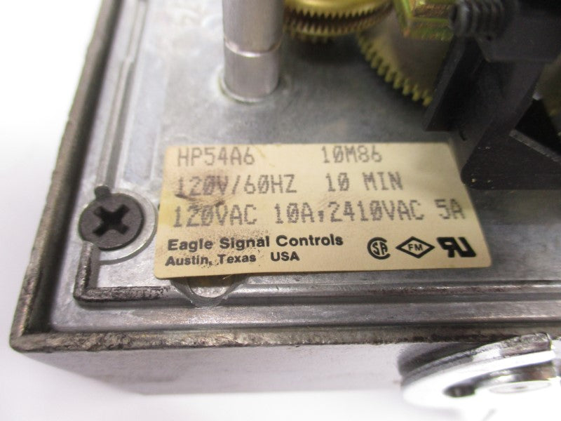 EAGLE SIGNAL HP54A6 120VAC 10A 0-10MIN UNMP