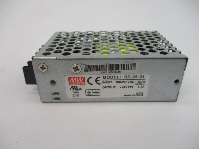 MEAN WELL RS-25-24 100-240VAC 0.7/1.1A NSMP