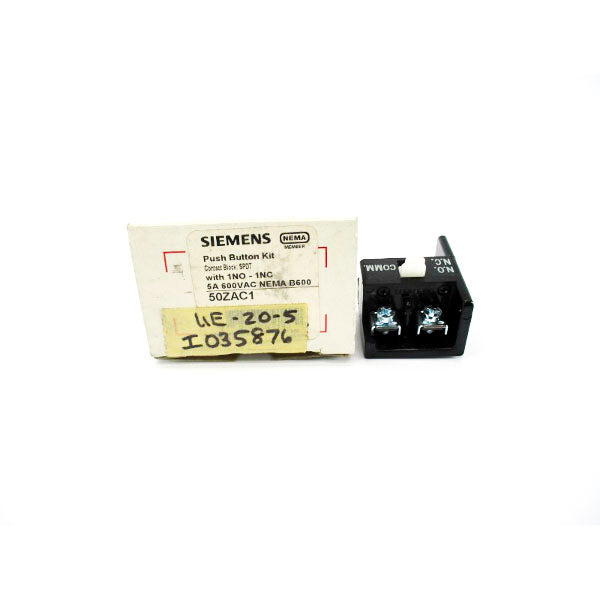 SIEMENS 50ZAC1 600VAC 5A NSMP