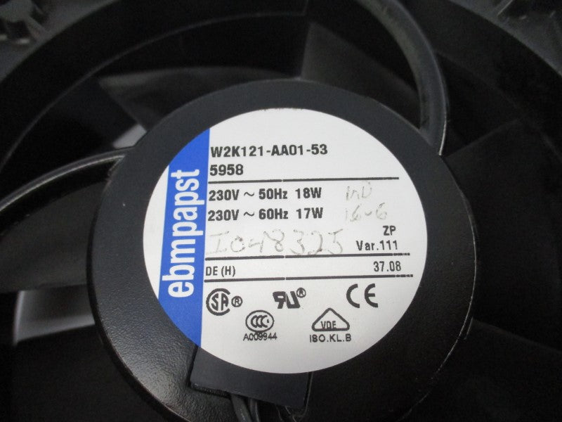FAN W2K121-AA01-53 230V UNMP