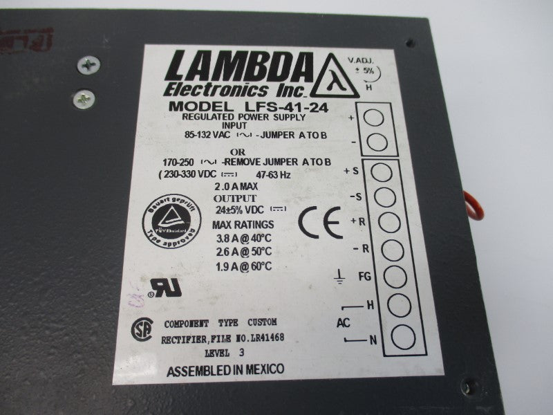 LAMBDA LFS-41-24 85-132VAC 2.0A NSNP