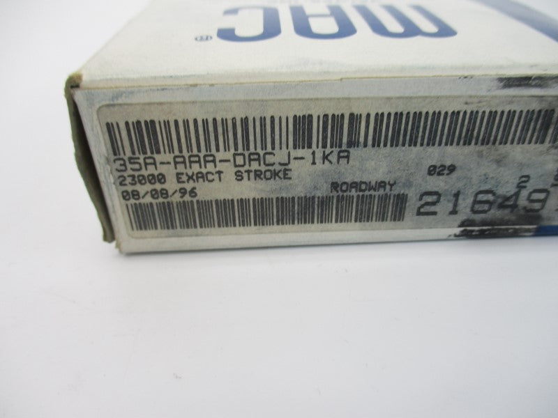 MAC 35A-AAA-DACJ-1KA 24V 120PSI NSMP