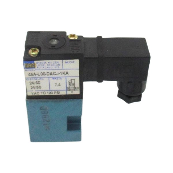 MAC 45A-L00-DACJ-1KA 24V 120PSI UNMP