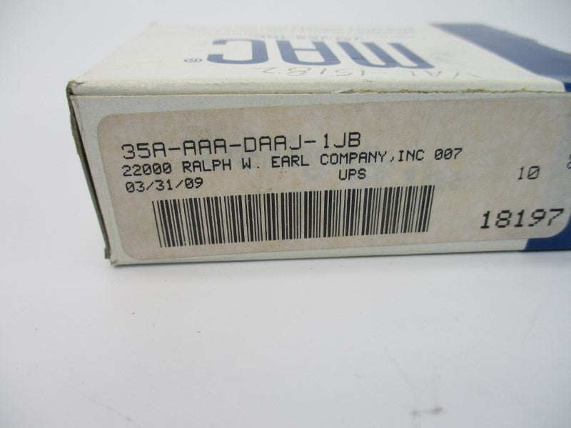 MAC 35A-AAA-DAAJ-1JB 110/120V 120PSI NSMP