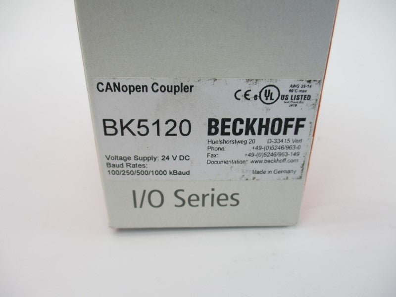 BECKHOFF BK5120 24VDC NSFS