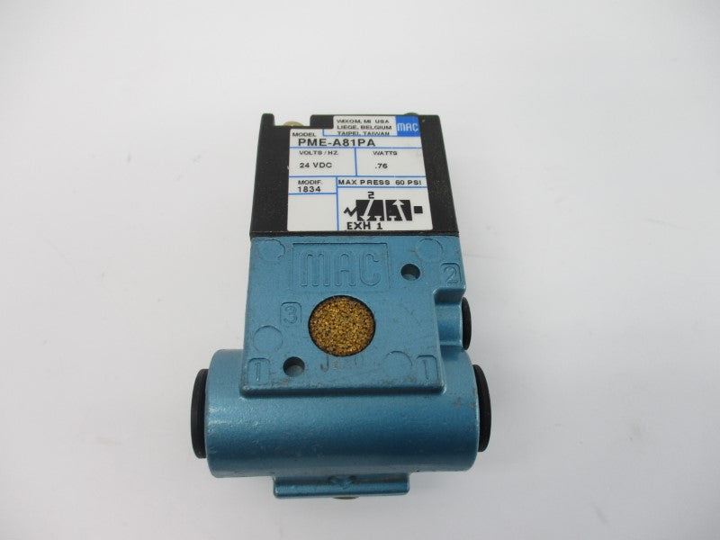 MAC PME-A81PA 24VDC 60PSI NSMP