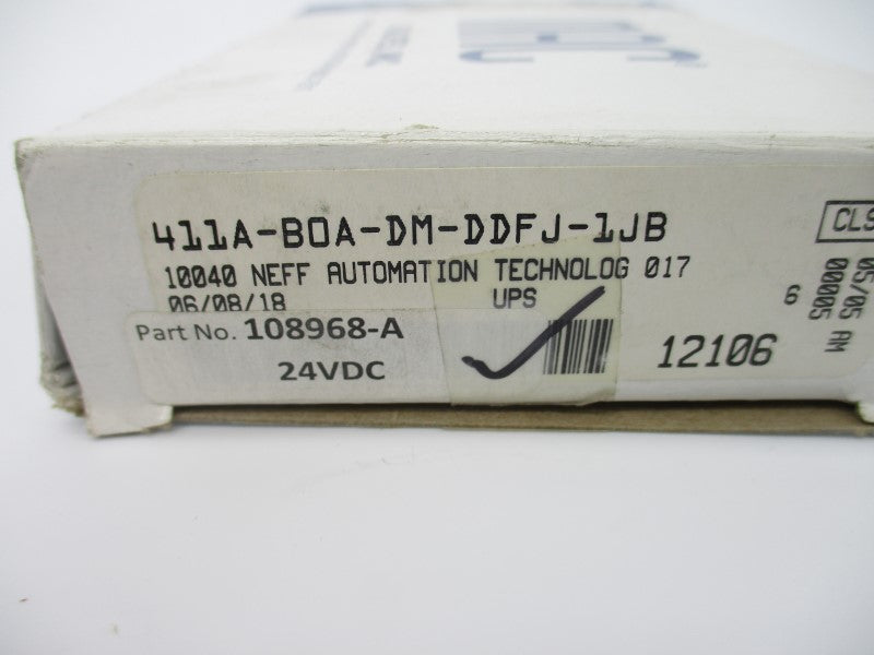 MAC 411A-B0A-DM-DDFJ-1JB 24VDC 20-120PSI NSMP