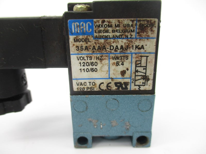 MAC 35A-AAA-DAAJ-1KA  110/120V 120PSI UNMP