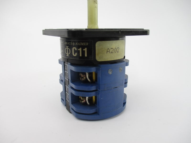 KRAUS & NAIMER C11A202 600VAC 12A (AS PICTURED) UNMP