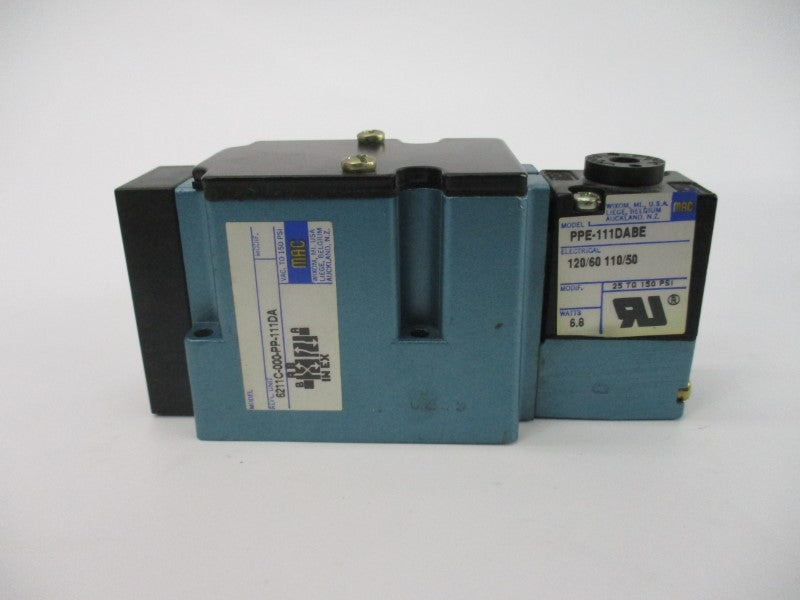 MAC 6211C-000-PP-111DA 110/120V 25-150PSI NSMP