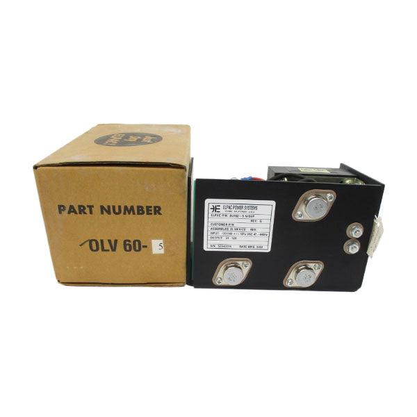 ELPAC POWER SYSTEMS OLV60-5N/OVP 120/240VAC 12A NSMP