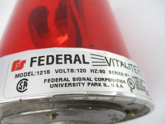 FEDERAL SIGNAL 121S SER. B1 120V UNMP