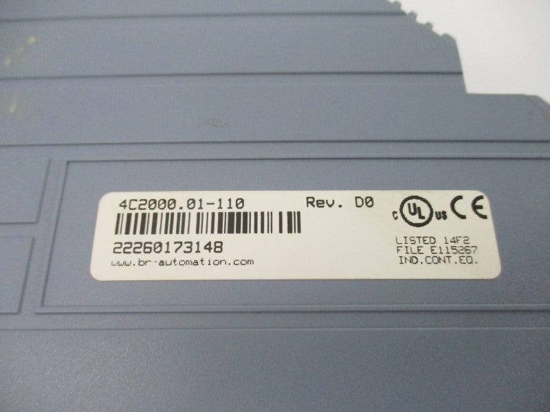 BR AUTOMATION 4C2000.01-110 REV. D0 NSNP