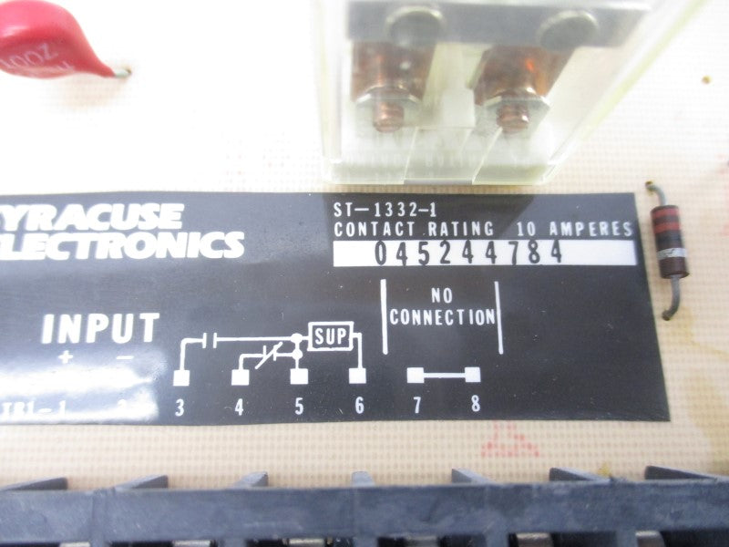 PS SYRACUSE ELECTRONICS ST-1332-1 10A NSNP