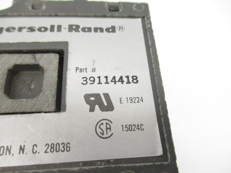 INGERSOLL RAND 39114418 92/110V 60A UNMP